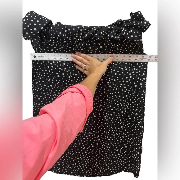 Harper and me Women’s size 10 off the shoulder dot dress comfortable flattering - Picture 6 of 6